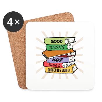 Feminist Feminism Women Empowerment Gender Girls - Coasters (set of 4) - white - Front