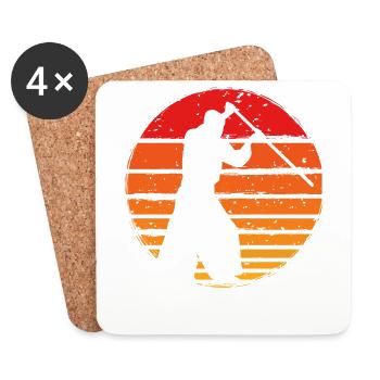Aikido - Coasters (set of 4) - white - Front