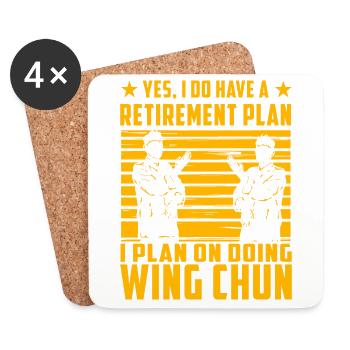 Yes, I do have a retirement Plan I plan on doing - Coasters (set of 4) - white - Front