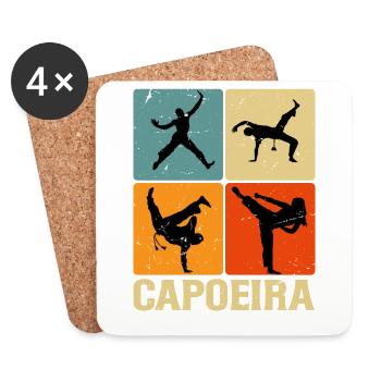 Capoeira - Coasters (set of 4) - white - Front