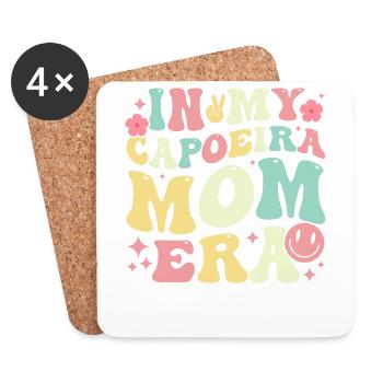 In my Capoeira Mom Era - Coasters (set of 4) - white - Front