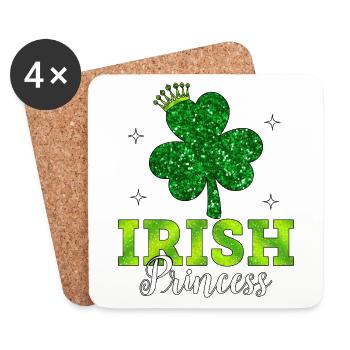 Irish Princess - Coasters (set of 4) - white - Front