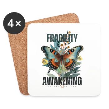 Soul wake - Coasters (set of 4) - white - Front