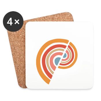 Best Dad Ever - Coasters (set of 4) - white - Front