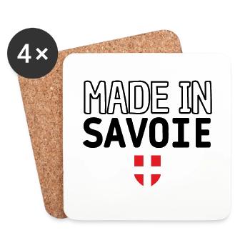 Made in Savoie - Coasters (set of 4) - white - Front