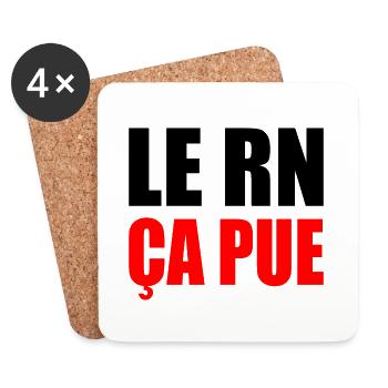 The RN stinks - Coasters (set of 4) - white - Front