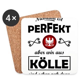 Zuhause in Colonia - Untersetzer (4er-Set) - Weiß - Vorne