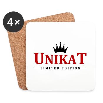 Unikat Krone Limited Edition - Untersetzer (4er-Set) - Weiß - Vorne