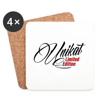 Unikat Limited Edition - Untersetzer (4er-Set) - Weiß - Vorne