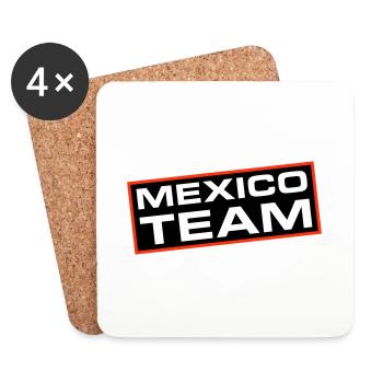 Mexico Team - Coasters (set of 4) - white - Front