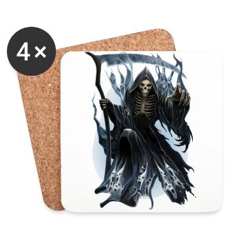 Spirit Reaper - Coasters (set of 4) - white - Front