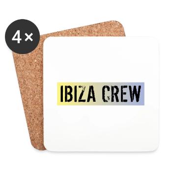 Ibiza Équipage - Dessous de verre (lot de 4) - blanc - Devant