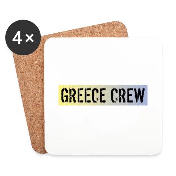 Greece Crew - Coasters (set of 4) - white - Front