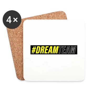 Dream Team - Coasters (set of 4) - white - Front