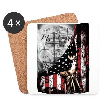 Cool true saying for Church employees - Coasters (set of 4) - white - Front