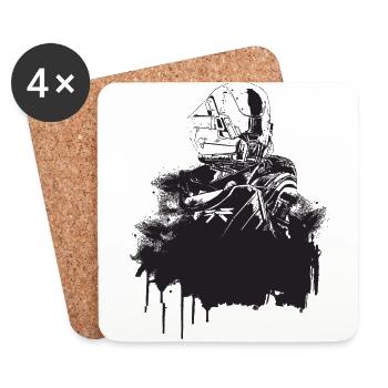 Titan Destiny - Coasters (set of 4) - white - Front