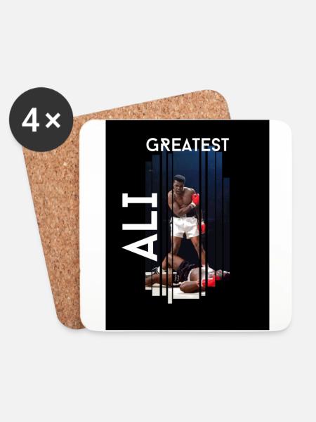 Größte Sammlung - Ali One - Untersetzer (4er-Set) - Weiß