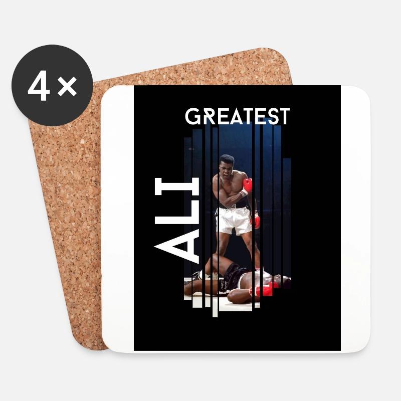 Größte Sammlung - Ali One - Untersetzer (4er-Set) - Weiß