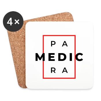 Paramedic - Untersetzer (4er-Set) - Weiß - Vorne