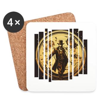 Design Timeless - Coasters (set of 4) - white - Front