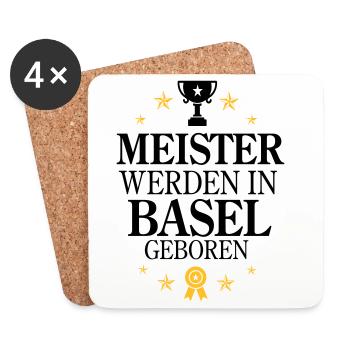 Masters Basel - Coasters (set of 4) - white - Front