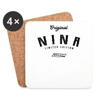 Nina Limited Edition - Untersetzer (4er-Set) - Weiß - Vorne