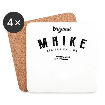 Maike Limited Edition - Untersetzer (4er-Set) - Weiß - Vorne