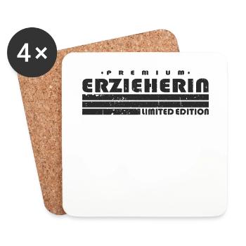 Erzieherin Limited Edition Pädagogin - Untersetzer (4er-Set) - Weiß - Vorne