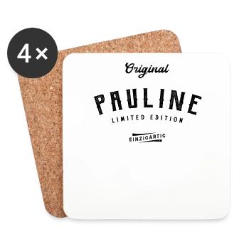 Pauline Limited Edition - Untersetzer (4er-Set) - Weiß - Vorne