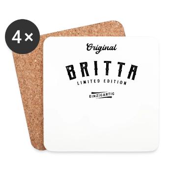 Britta Limited Edition - Untersetzer (4er-Set) - Weiß - Vorne