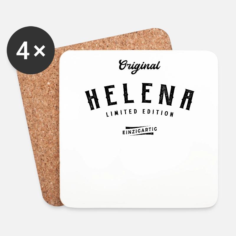 Helena Limited Edition - Untersetzer (4er-Set) - Weiß