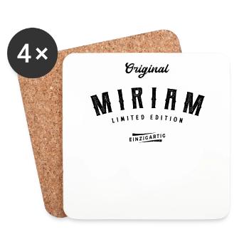 Miriam Limited Edition - Untersetzer (4er-Set) - Weiß - Vorne