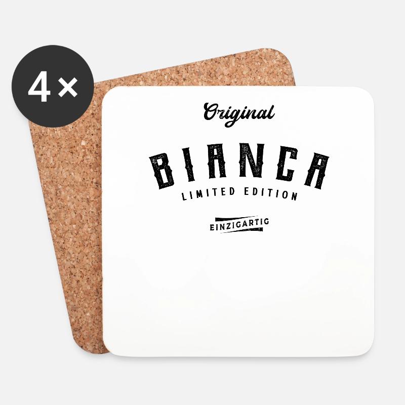 Bianca Limited Edition - Untersetzer (4er-Set) - Weiß