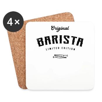 Barista Limited Edition - Untersetzer (4er-Set) - Weiß - Vorne