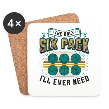Le seul pack de six dont j’aurai besoin - Dessous de verre (lot de 4) - blanc - Devant