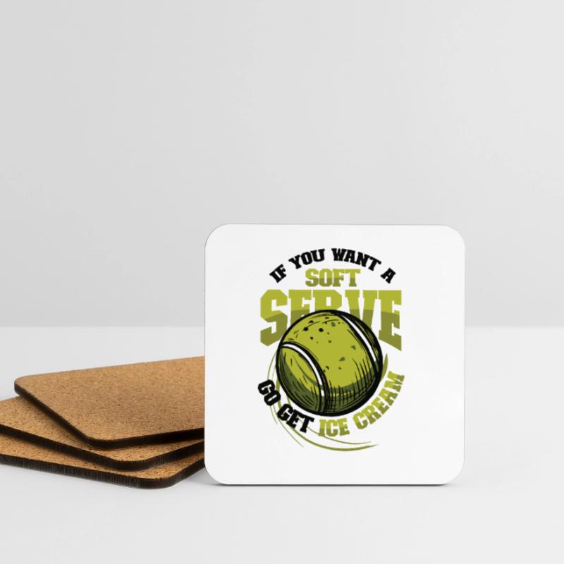 Wenn Sie Ein Softeis Wollen, Holen Sie Sich Eins Untersetzer (4er-Set)