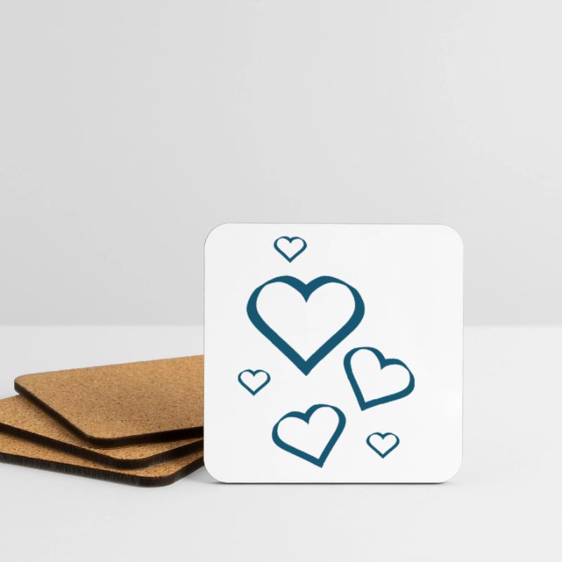 Muttertags Geschenk Mutter Muttertag Geschenkidee  Untersetzer (4er-Set)