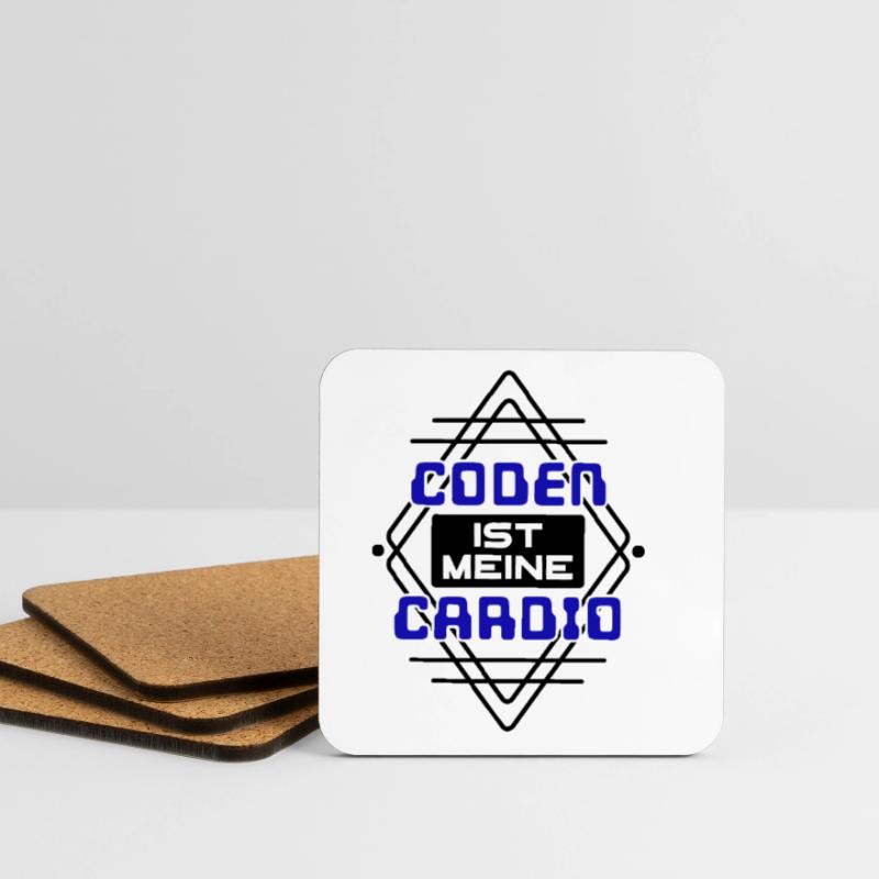 Software Developer Developer Cool Saying Coden Coasters (set of 4)
