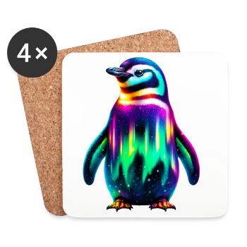 Penguin - Coasters (set of 4) - white - Front