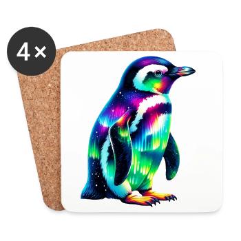 Penguin - Coasters (set of 4) - white - Front