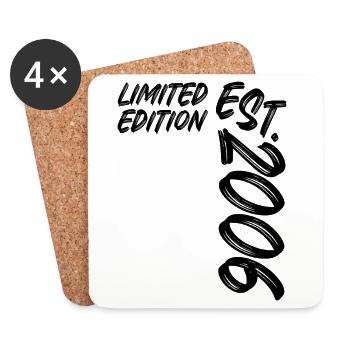 Édition limitée est. 2006 - Dessous de verre (lot de 4) - blanc - Devant