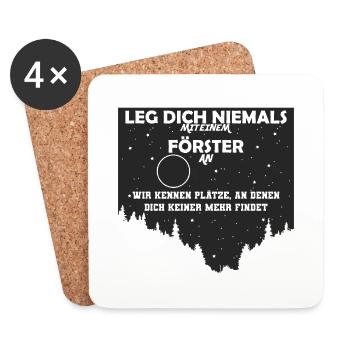 Forester - Coasters (set of 4) - white - Front