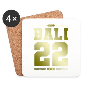 Bali 22 - Untersetzer (4er-Set) - Weiß - Vorne