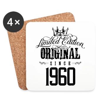 1960 Édition limitée - Dessous de verre (lot de 4) - blanc - Devant