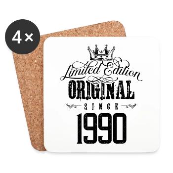 1990 limited edition - Coasters (set of 4) - white - Front