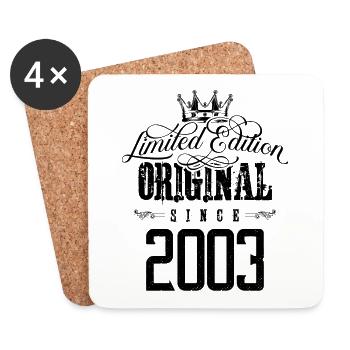 Édition limitée 2003 - Dessous de verre (lot de 4) - blanc - Devant