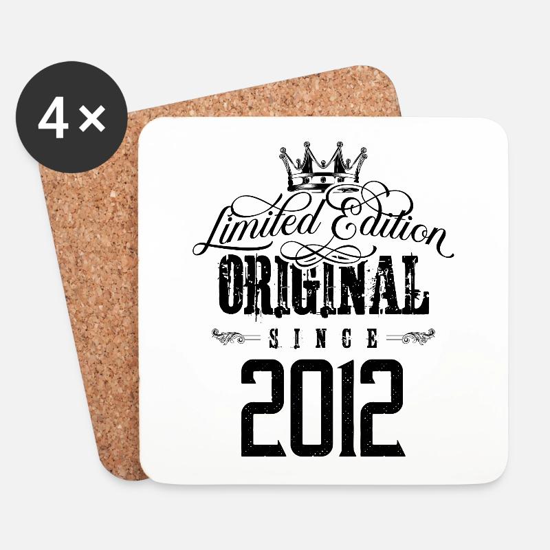 2012 limited edition - Untersetzer (4er-Set) - Weiß