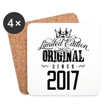 2017 limited edition - Untersetzer (4er-Set) - Weiß - Vorne