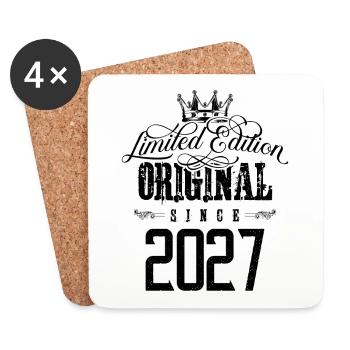 Édition limitée 2027 - Dessous de verre (lot de 4) - blanc - Devant
