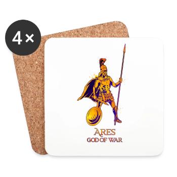 God of War - Ares - Coasters (set of 4) - white - Front